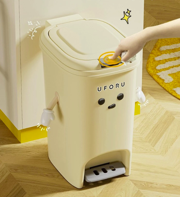 Thùng rác đạp chân